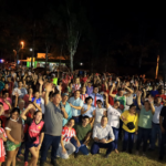 MULTITUDINARIO APOYO A SEBASTIÁN «CHEBA» REMESOWSKI EN SAN ANTONIO YPECURÚ
