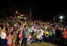 MULTITUDINARIO APOYO A SEBASTIÁN «CHEBA» REMESOWSKI EN SAN ANTONIO YPECURÚ