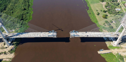 Faltan solo 37 metros para la unión física entre Paraguay y Brasil a través de la Bioceánica