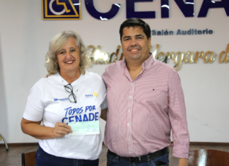Yacyretá se sumó a la campaña solidaria a favor del CENADE con un importante aporte