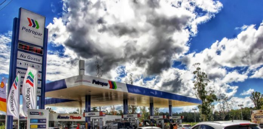 Petropar actualiza precios de sus combustibles
