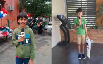 La historia de resiliencia del “mini periodista” que emociona a todo Paraguay