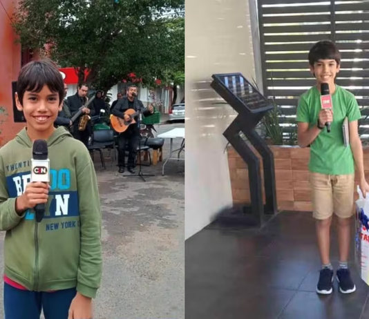 La historia de resiliencia del “mini periodista” que emociona a todo Paraguay
