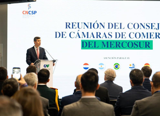Peña afirma que el Mercosur debe sacurdirse y encarar sus desafíos, en reunión de Cámaras de Comercio