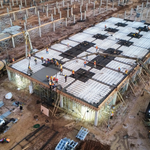 Avanza construcción del Hospital General de Concepción con ejecución de la primera losa