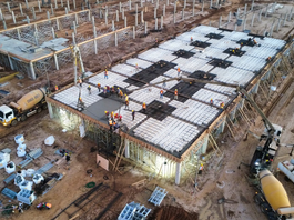 Avanza construcción del Hospital General de Concepción con ejecución de la primera losa