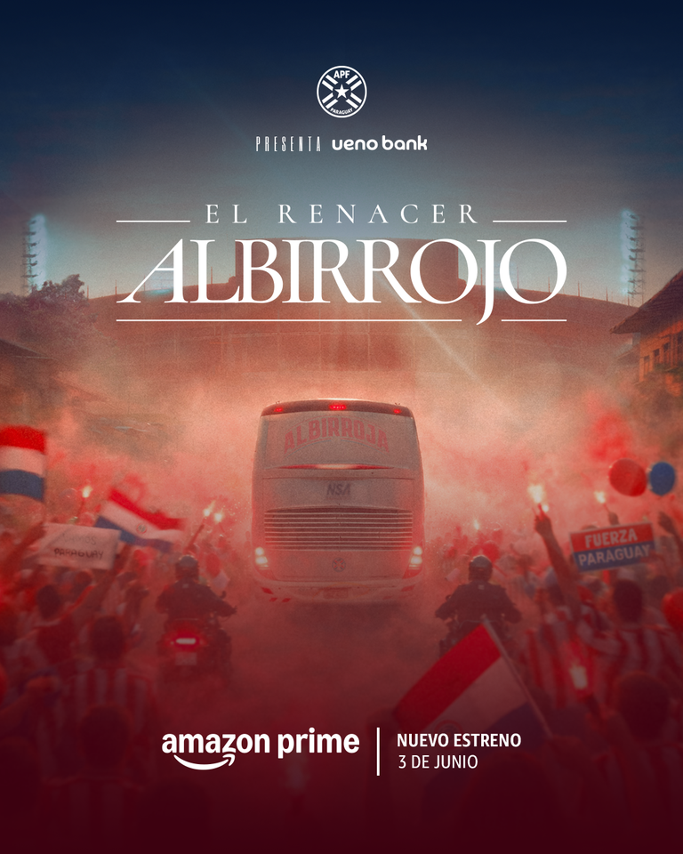 Documental paraguayo «El Renacer Albirrojo» llega a Amazon Prime para toda América Latina