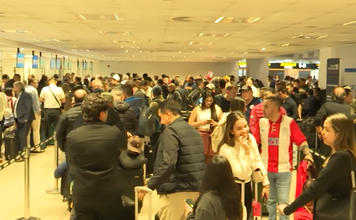 Rumbo al sueño mundialista: cientos de hinchas viajaron para alentar a la Albirroja
