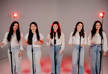 Cinco jóvenes se suman al aliento a la Albirroja interpretando a capela el Himno Nacional