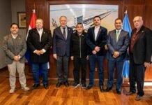 Embajador argentino visitó a Consejo Administrativo de Yacyreta