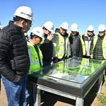 Consejeros paraguayos de la EBY visitan obras de maquinización