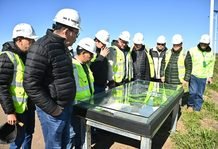 Consejeros paraguayos de la EBY visitan obras de maquinización