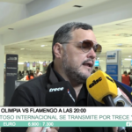 Olimpia viajó a Río para enfrentarse a Flamengo en un amistoso