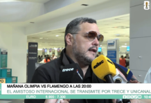 Olimpia viajó a Río para enfrentarse a Flamengo en un amistoso