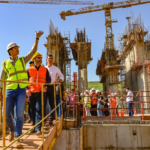 Presidente y vicepresidente de la República verifican avance de obras del proyecto Aña Cuá de Yacyretá
