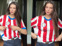 Nadia Ferreira enfrenta a la prensa alemana tras la victoria de la Albirroja
