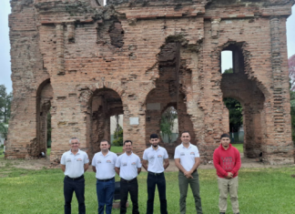 Concluyen trabajos de mantenimiento de las icónicas ruinas de Humaitá