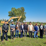 Construyen estanque en la compañía de Valle Apu´a para impulsar la piscicultura en Ñeembucú