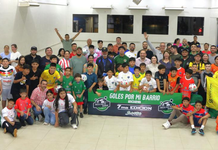 Más de 1.800 niños y jóvenes recibieron indumentarias para la 7.ª edición de Goles por mi Barrio