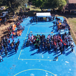 Escuela y Colegio de Santo Domingo ya cuentan con moderna pista deportiva