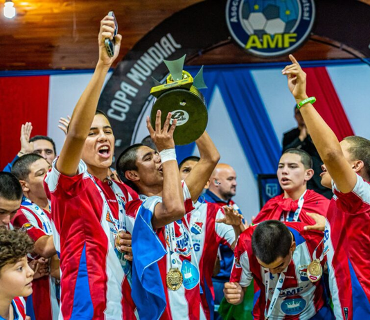La Albirroja Juvenil es campeona del mundo en fútbol de salón