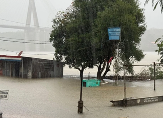 Migraciones rehabilita temporalmente puestos fluviales fronterizos sobre el río Paraná afectados por la crecida
