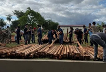 Más de 200 afectados por inundaciones en Ayolas reciben acompañamiento del Gobierno y cientos de voluntarios